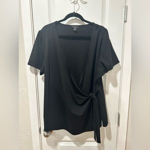 Halogen Black Warp Shirt
